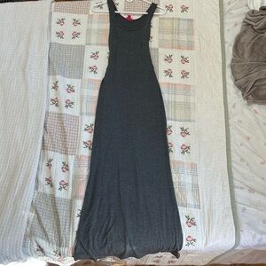 Zenana Outfitters Dark Gray Maxi Dress